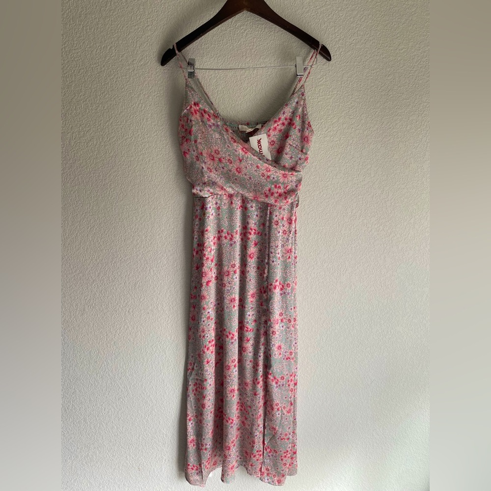 Silk Floral Dress